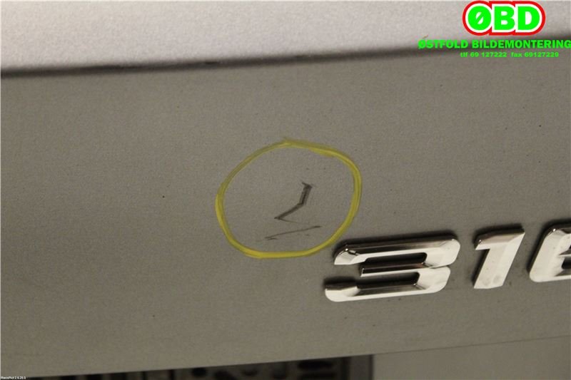 Bakluke til BMW 3-Serie 2005-2011 (E90/E91/E92/E93) (E90/E91/E92/E93) 