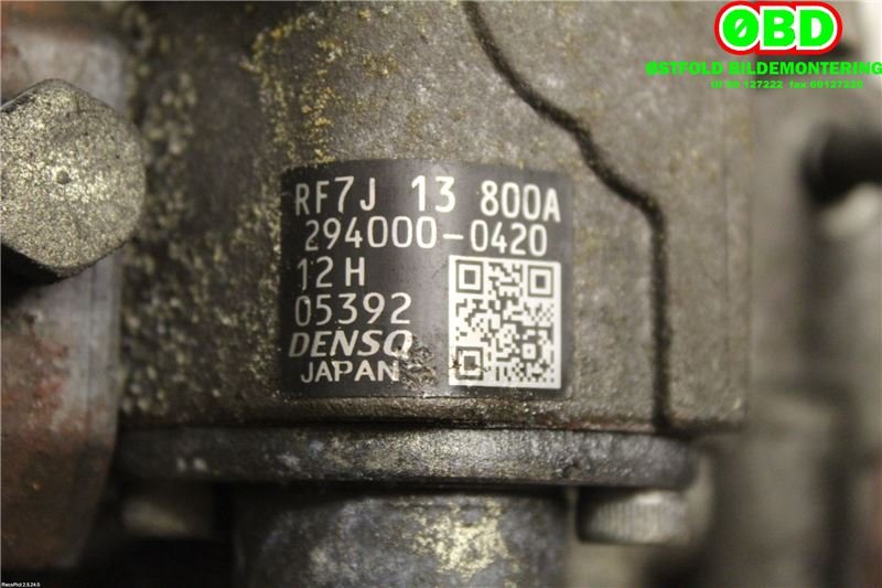 Dieselpumpe til Mazda 5 2005-2010 (Type I) (RF7J13800D|2940000420|RF7J13800A)