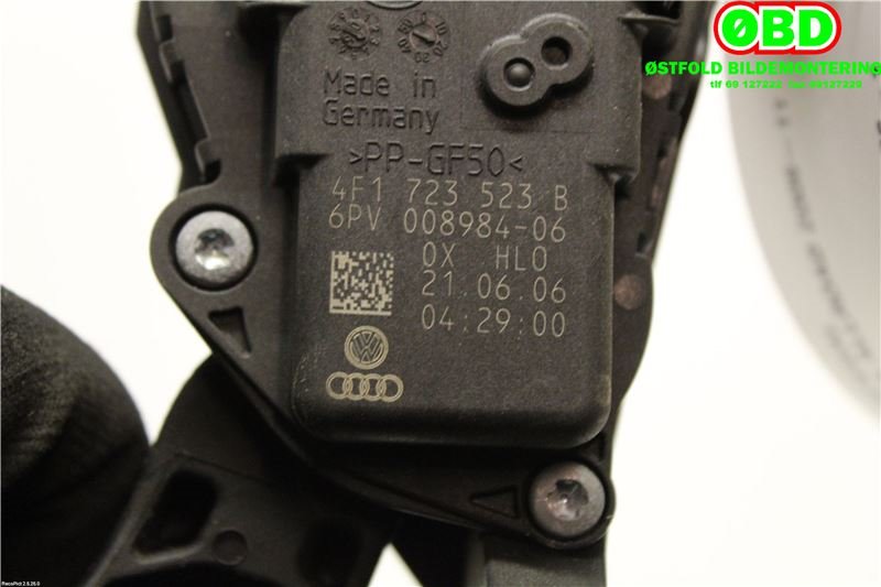 Pedal gass til Audi A6, Allroad 2006-2008 (Type II, Fase 1) (C6) (C6) (AUDI|4F1723523B|)