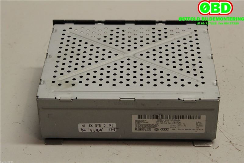 Bilstereo diverse til Audi A6, Allroad 2006-2008 (Type II, Fase 1) (C6) (C6) (AUDI|4F0 035 541 NX||4F0035541H)