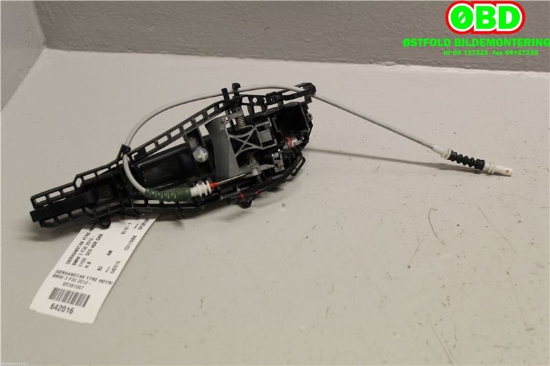 Dørhåndtak utv høyre bak til BMW 3-Serie 2012-2018 (F30/F31/F34) (F30/F31/F34) (BMW|51 21 7 207 562|)