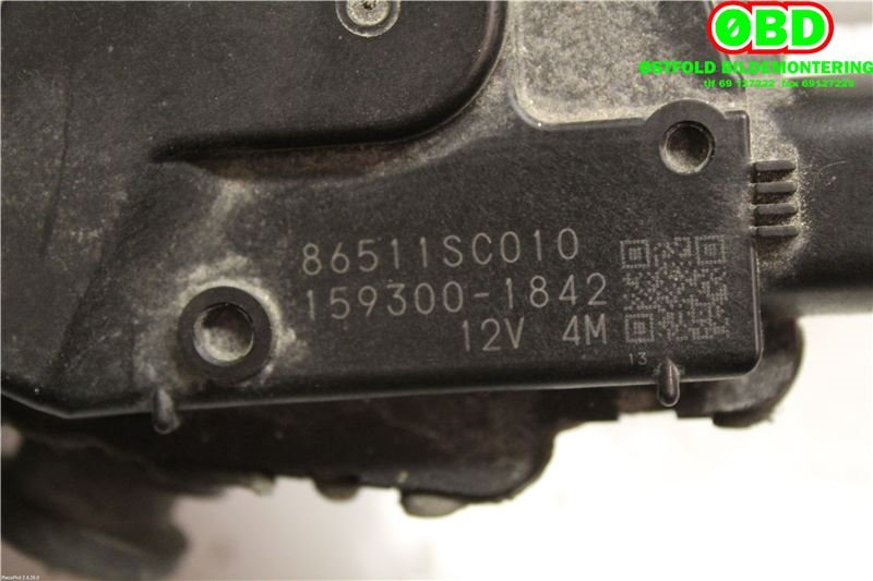 Viskermotor frontrute til Subaru Forester 2008-2013 (Type III)  (SUBARU||86511SC010)