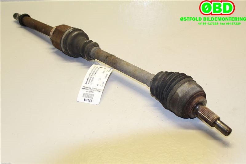 Drivaksel høyre foran til Renault Scenic 2003-2009 (Type II) (RENAULT|8200472158|)