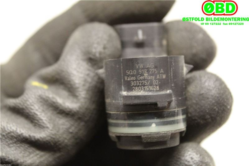 Parkeringssensor bak til Škoda Octavia 2013-2016 (Type III, Fase 1)  (SKODA|5Q0 919 275 A||5Q0919275A)