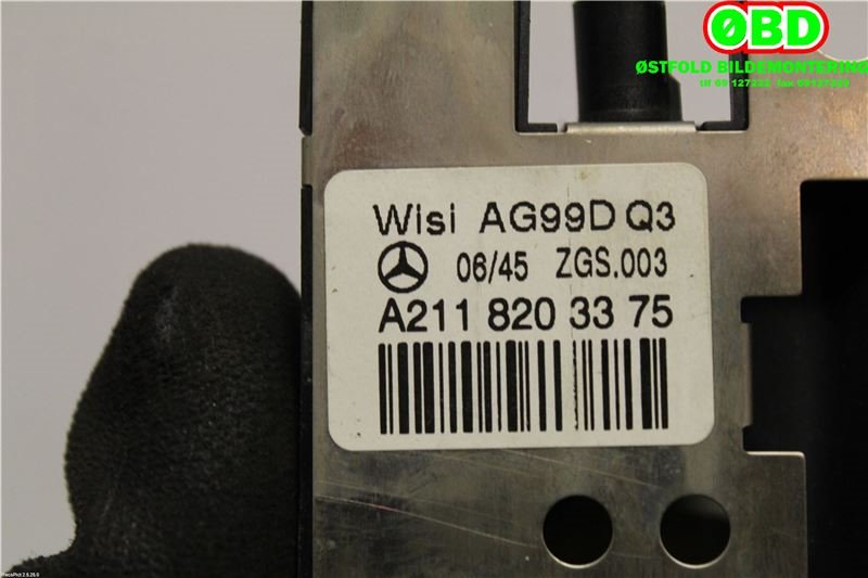 Antenne forsterker til Mercedes S-Klasse 2005-2013 (W221) (W221) (MERCEDES|A 211 820 33 75||2118203375)