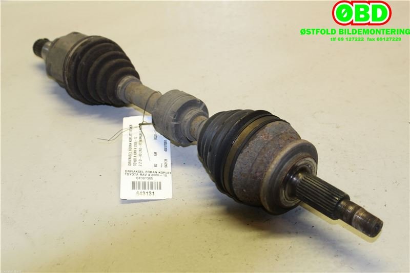 Drivaksel venstre foran til Toyota RAV4 2009-2013 (Type III, Fase 2)  (TOYOTA|4342042200|)