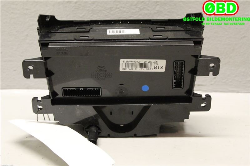 Varmeapparat betjening til Hyundai i30 2012-2017 (Type II)  (HYUNDAI|97250A6510GU|)