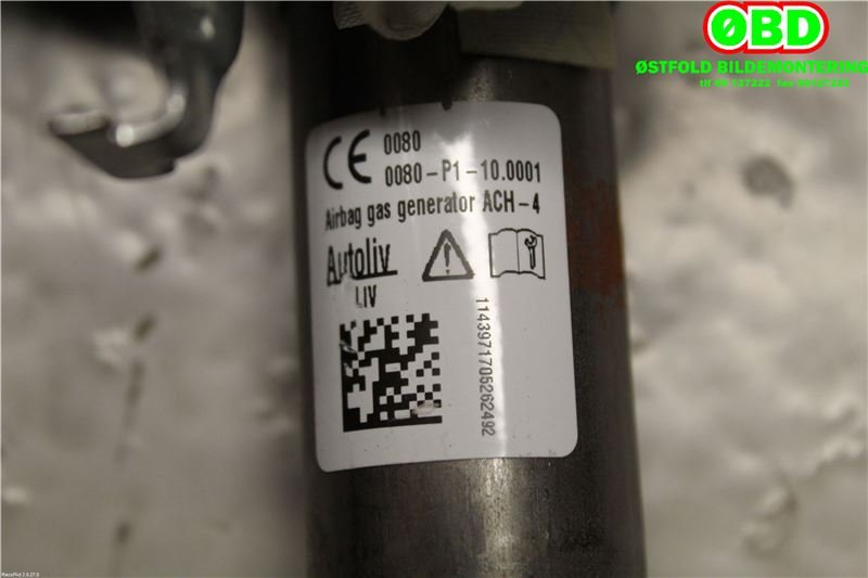 Airbag gardin høyre til Mercedes B-Klasse 2011-2018 (W246) (W246) (MERCEDES|A 246 860 10 02|)