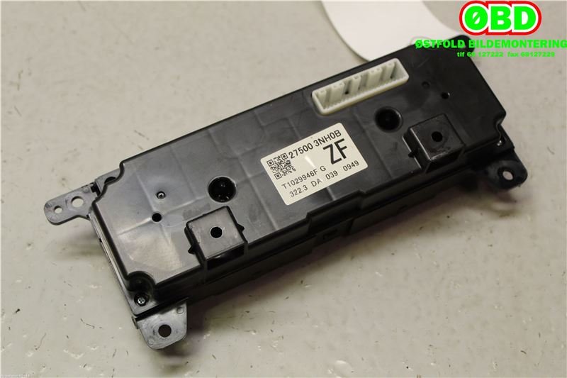 Varmeapparat betjening til Nissan Leaf 2011-2017 (Type I)  (NISSAN|275003NH0B|)