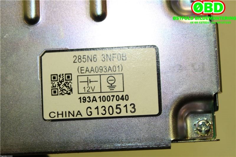Styreenhet diverse til Nissan Leaf 2011-2017 (Type I)  (NISSAN|285N63NF0B|)