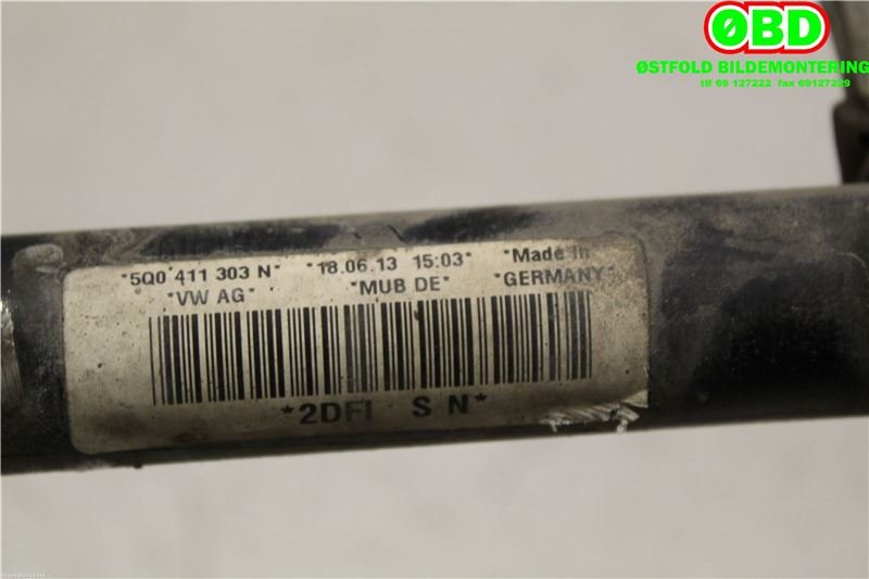 Stabilisatorstag foran til Audi A3 2012-2016 (Type III, Fase 1)  (AUDI|5Q0 411 303 R||5Q0411303N)