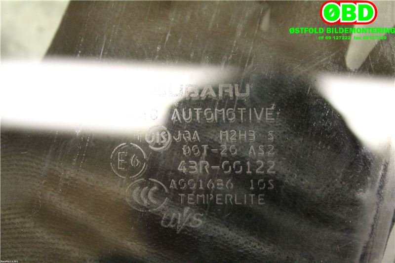 Siderute venstre foran til Subaru XV 2012-2017 (Type I)  (SUBARU|61011FJ010|)