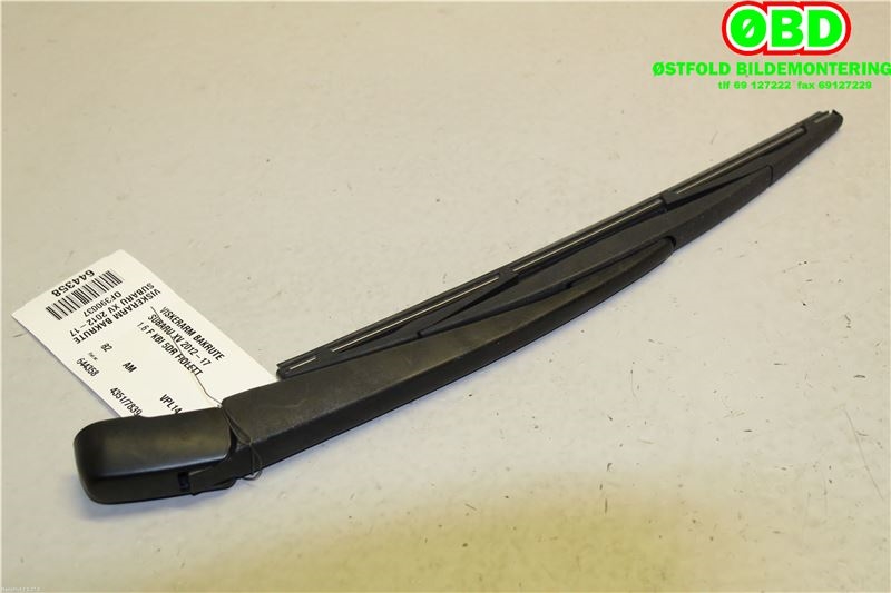 Viskerarm bakrute til Subaru XV 2012-2017 (Type I) (SUBARU|86532KG100|)