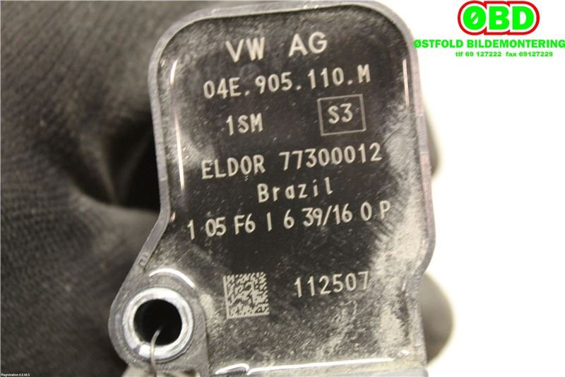 Coil elektronisk til VW E-Up 2013-2019  (VOLKSWAGEN|04E 905 110 K|04E 905 110 P|04E905110M)