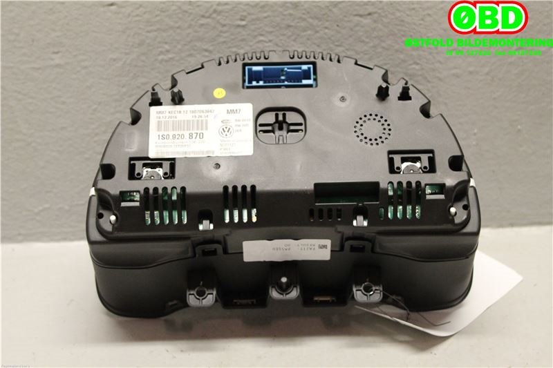 Instrumentpanel til VW E-Up 2013-2019  (VOLKSWAGEN|1S0 920 870 C||1S0920870)