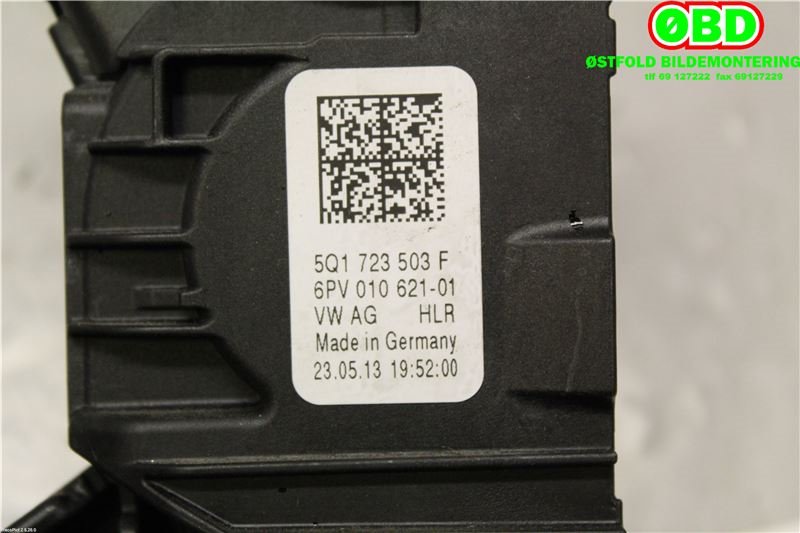 Pedal gass til Audi A3 2012-2016 (Type III, Fase 1)  (AUDI|5Q1 723 503 F|5Q1 723 503 K|5Q1723503F)