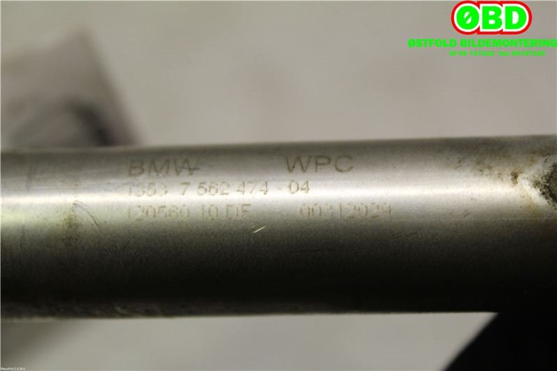 Dyseskinne (fuelrail) til BMW 3-Serie 2005-2011 (E90/E91/E92/E93) (E90/E91/E92/E93) (BMW|13537562474|)