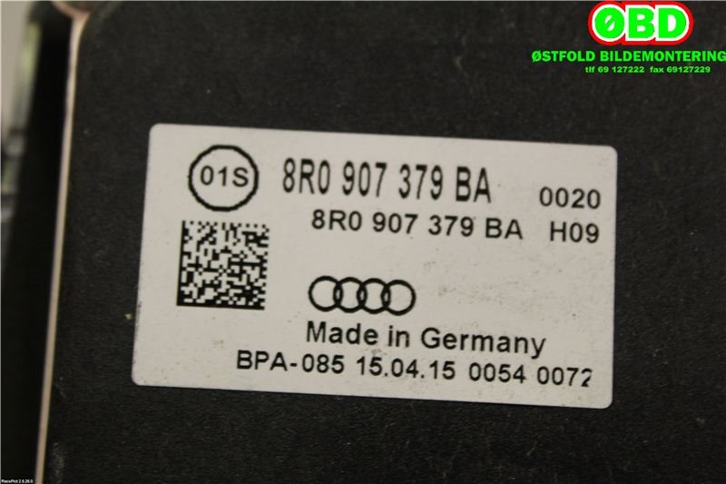 ABS sentral til Audi Q5 2012-2017 (Type I, Fase 2) (AUDI|8R0 614 517 DE||8R0614517DA)