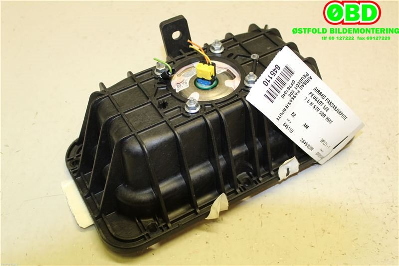 Airbag passasjer til Peugeot 508 2011-2014 (Type I, Fase 1)  (PEUGEOT|8217G2|)