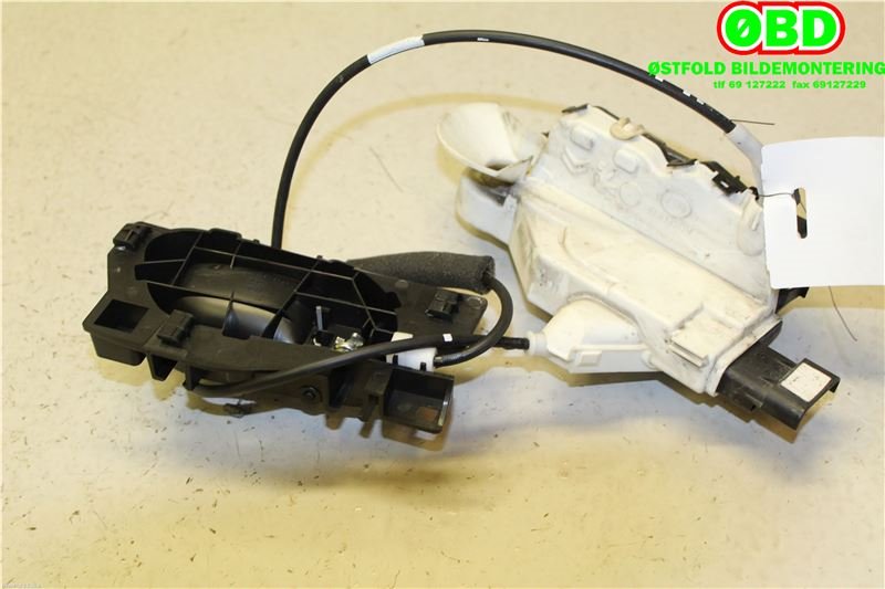 Låsekasse venstre foran til Peugeot 508 2011-2014 (Type I, Fase 1)  (PEUGEOT|9135 JJ|98 192 630 80|006256)