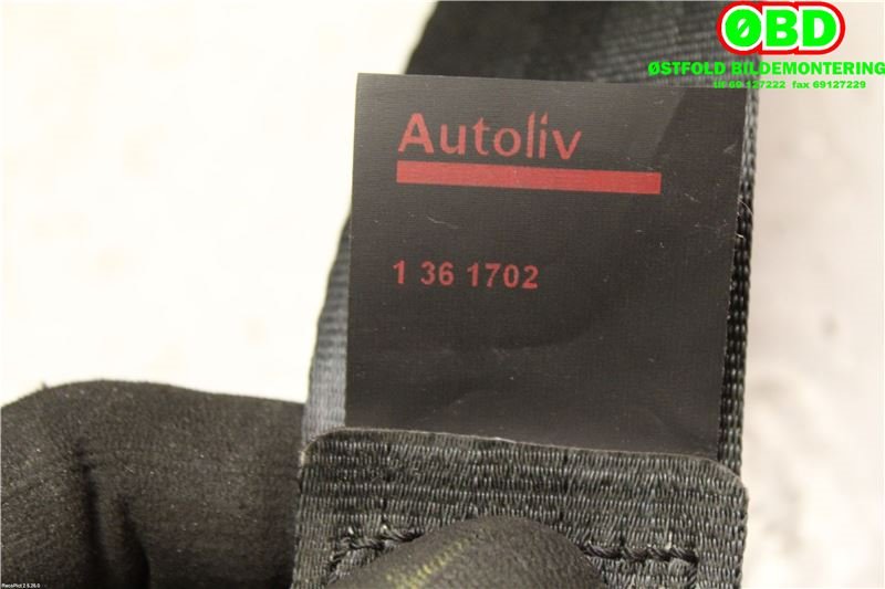 Airbag beltestrammer til Peugeot 508 2011-2014 (Type I, Fase 1)  (PEUGEOT|8976F8|)