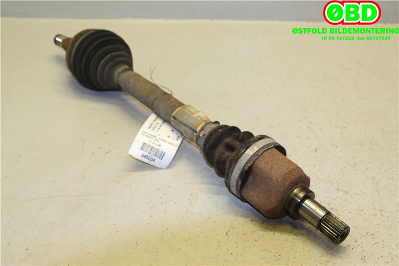 Drivaksel venstre foran til Peugeot 508 2011-2014 (Type I, Fase 1) (PEUGEOT|3272YF|9801611980|9672959380)