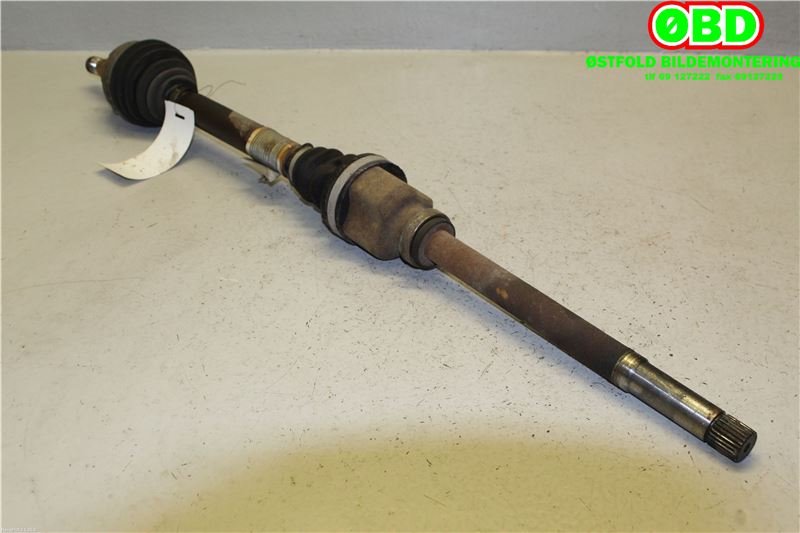 Drivaksel høyre foran til Peugeot 508 2011-2014 (Type I, Fase 1)  (PEUGEOT|3273YY|9801618880|)