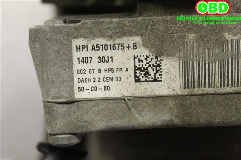 Servo pumpe elektrisk til Peugeot 508 2011-2014 (Type I, Fase 1)  (PEUGEOT|1607460280|1629093480|)