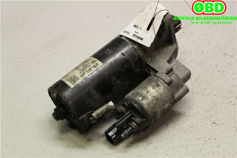 Starter diesel til VW Touran 2010-2015 (Type I, Fase 3)  (VOLKSWAGEN|02E 911 024 A|02Z 911 024 H|02Z911024A)