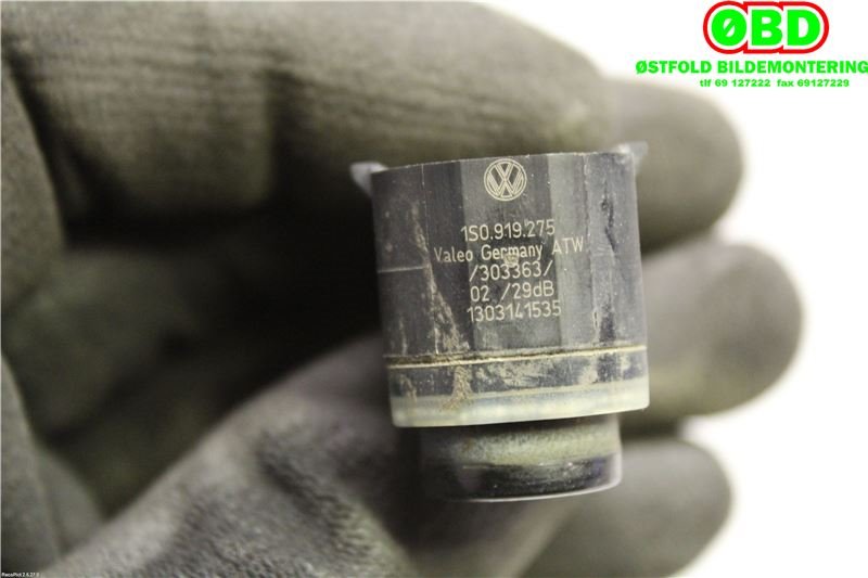 Parkeringssensor bak til VW Touran 2010-2015 (Type I, Fase 3) (VOLKSWAGEN|1S0 919 275|1S0 919 275 C|1S0919275)