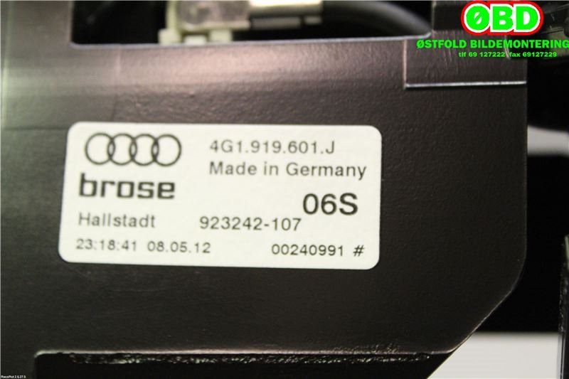 Instrument kjørecomputer til Audi A6 2011-2014 (Type IV, Fase 1) (C7) (C7) (AUDI|4G0 919 607 J||4G1919601J)