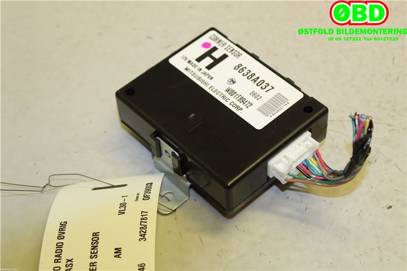 Styreenhet parkering til Mitsubishi ASX 2010-2019 (MITSUBISHI|8638A037|)