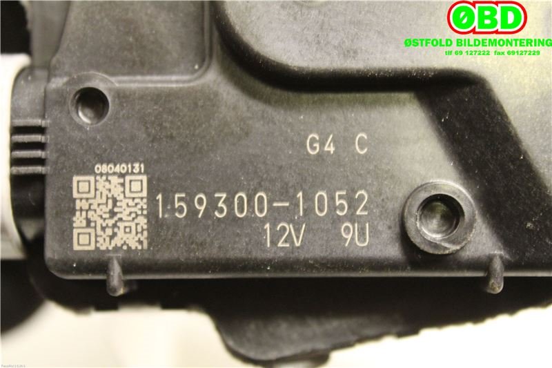 Viskermotor frontrute til Mitsubishi ASX 2010-2019  (MITSUBISHI|8250A178||1593001052)