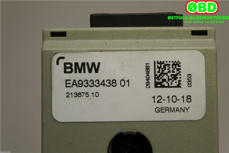Antenne forsterker til BMW i3 2013-2022  (BMW I i3|65209333438||9333438)