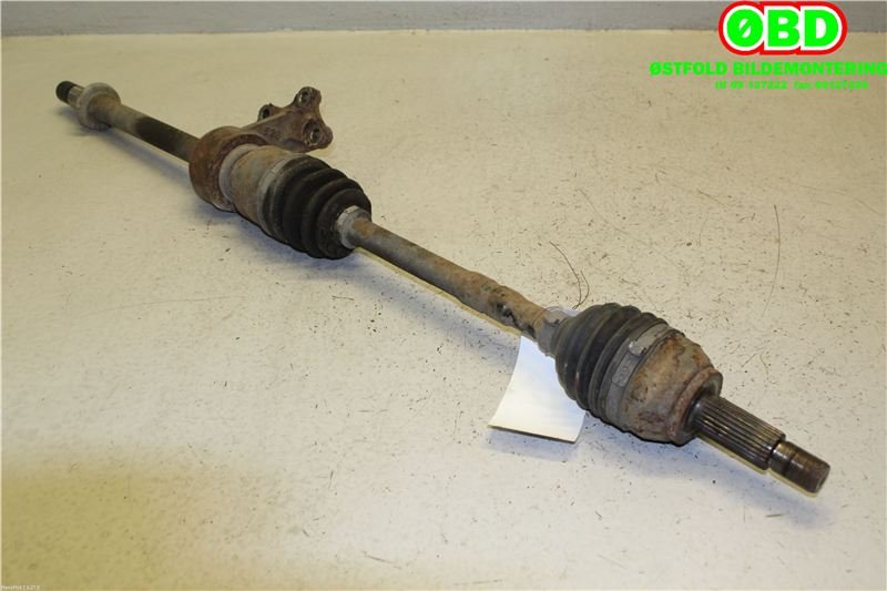 Drivaksel høyre foran til Mazda 2 2007-2010 (Type II, Fase 1) (MAZDA|FD8025500A|)