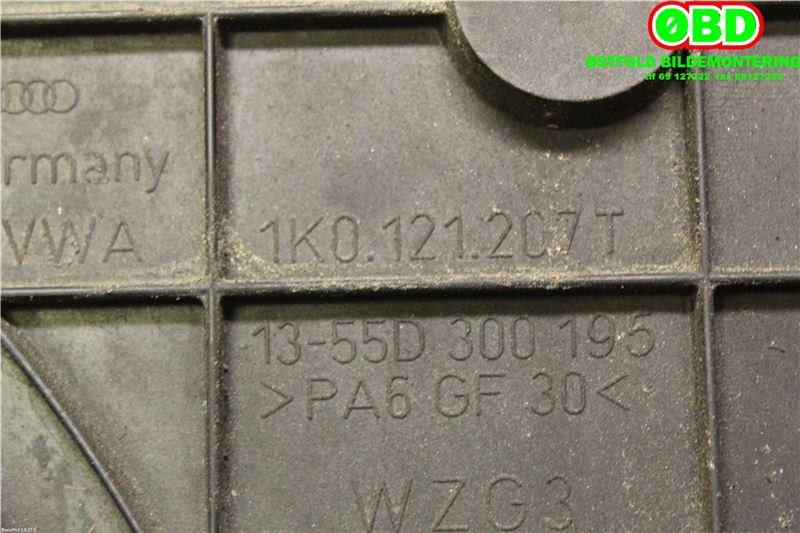 Kjølevifte til Škoda Octavia 2009-2013 (Type II, Fase 2)  (SKODA|1K0 959 455 FR|1K0 959 455 ET|)