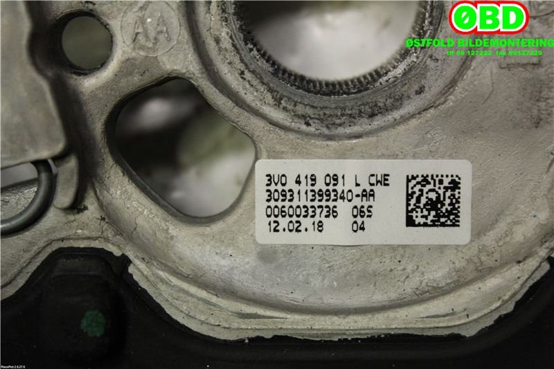 Ratt til Škoda Fabia 2014-2021 (Type III)  (SKODA|3V0 419 091 L||3V0419091L)