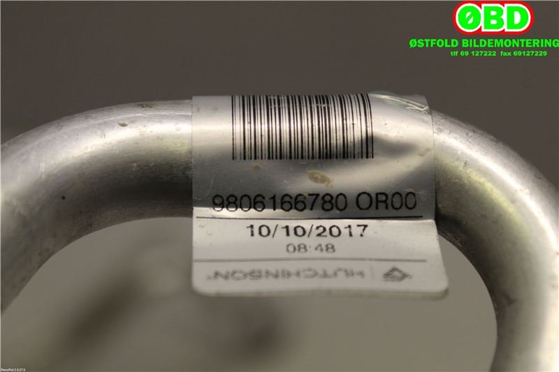 Aircondition rør til Peugeot Partner 2015-2019 (Type II, Fase 2)  (Peugeot Partner|9806166780|)