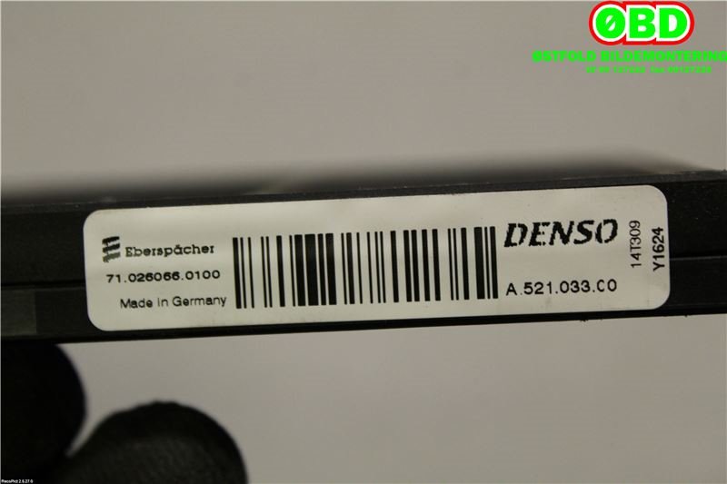 Varmeapparat register til Renault Captur 2013-2020 (Type I)  (RENAULT|271435467R|A52103300|)