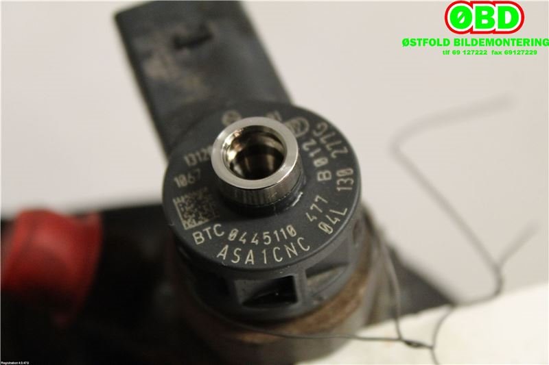 Dyse innsprøyting diesel til Škoda Octavia 2013-2016 (Type III, Fase 1)  (SKODA|04L 130 277 G|04L 130 277 AJ|04L130277G)