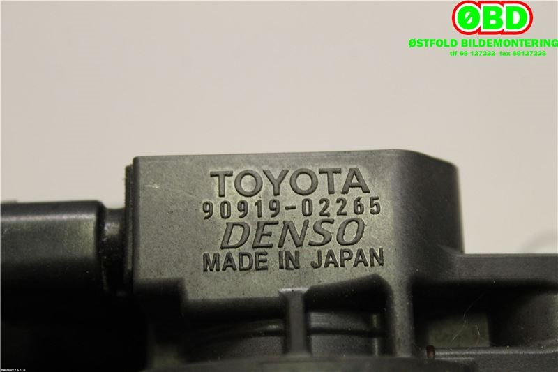 Coil elektronisk til Toyota Yaris 2014-2020 (Type III, Fase 2)  (TOYOTA|9091902265|)