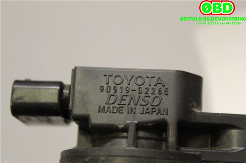 Coil elektronisk til Toyota Yaris 2014-2020 (Type III, Fase 2)  (TOYOTA|9091902265|)