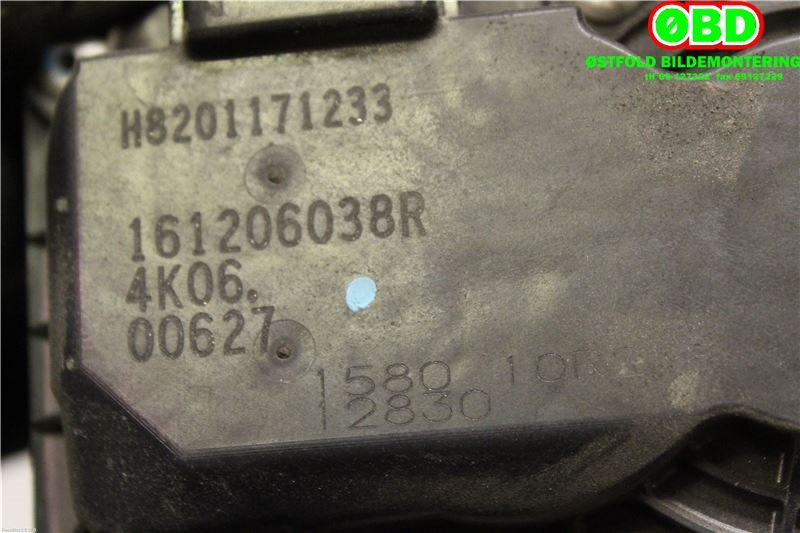 Spjeldhus til Renault Captur 2013-2020 (Type I)  (RENAULT|161206038R|)
