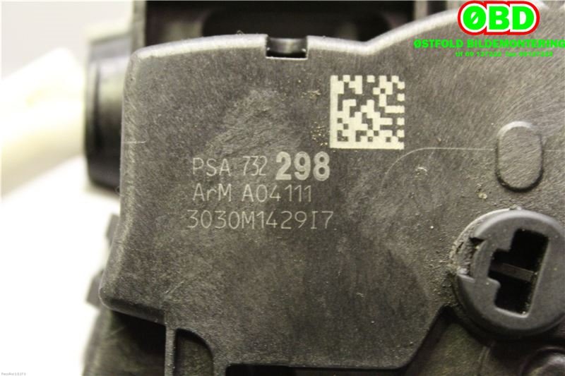 Låsekasse høyre bak til Peugeot 3008 2009-2016 (Type I)  (PEUGEOT|9138 Z2|98 006 238 80|732298)