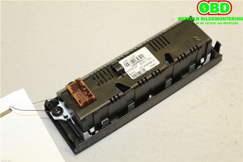 Multimedia display (MCU - Media Controller Unit) til Peugeot 3008 2009-2016 (Type I) (PEUGEOT|6593H7|9821851780|9666483680)