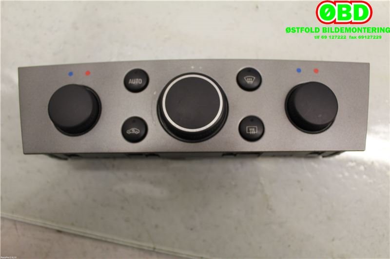 Varmeapparat betjening til Opel Vectra C 2005-2008 (Type II) (OPEL|13212340|6822081|)