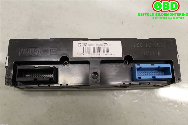 Varmeapparat betjening til Opel Vectra C 2005-2008 (Type II) (OPEL|13212340|6822081|)