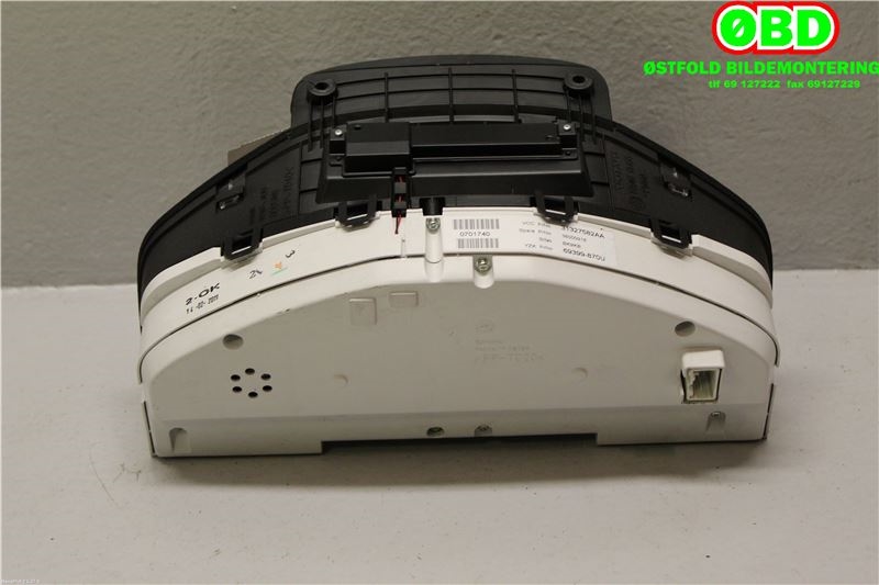 Instrumentpanel til Volvo V60 2010-2013 (Type I, Fase 1) (VOLVO||31327582AA)