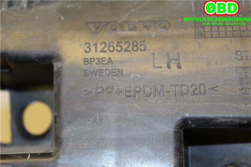 Diverse deler til Volvo V60 2010-2013 (Type I, Fase 1)  (VOLVO|31265285|)