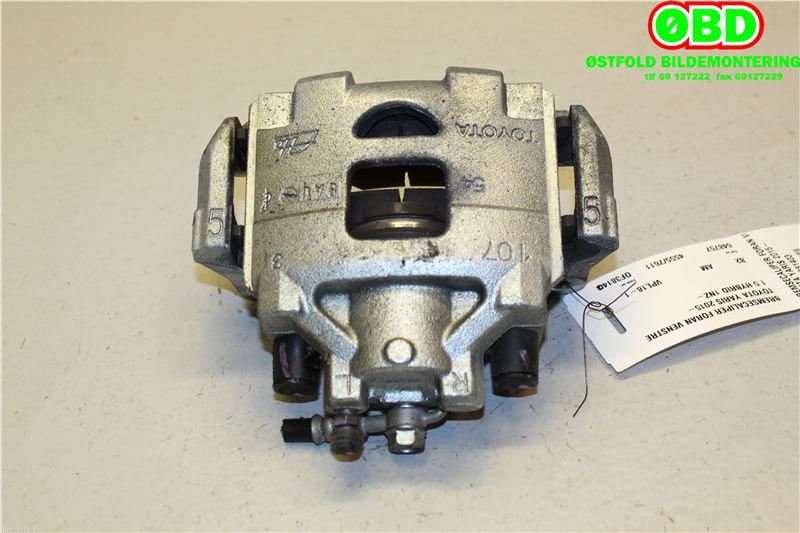 Bremsecaliper venstre foran til Toyota Yaris 2014-2020 (Type III, Fase 2)  (TOYOTA|477500D200|)